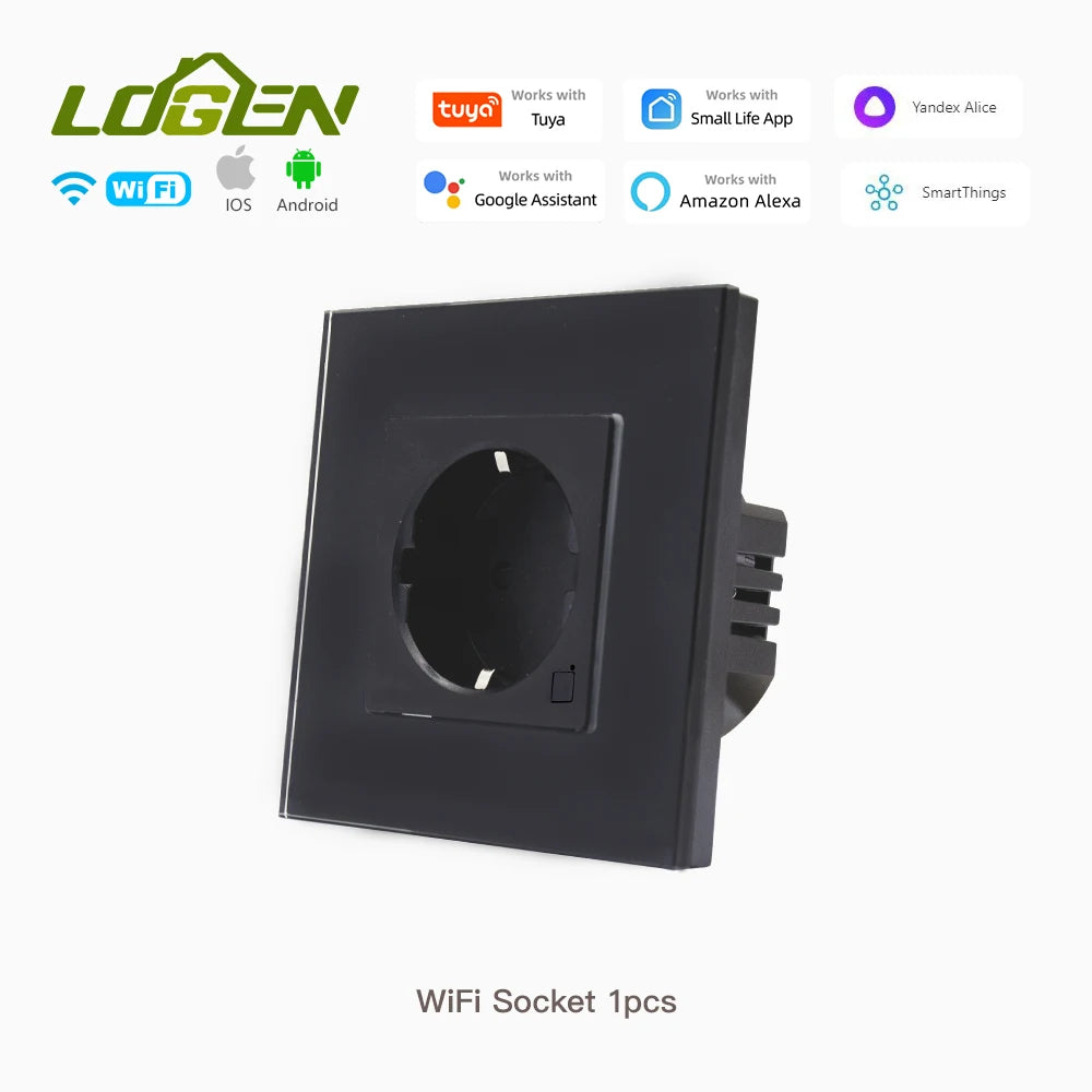 Smart EU Wall Socket with USB Ports