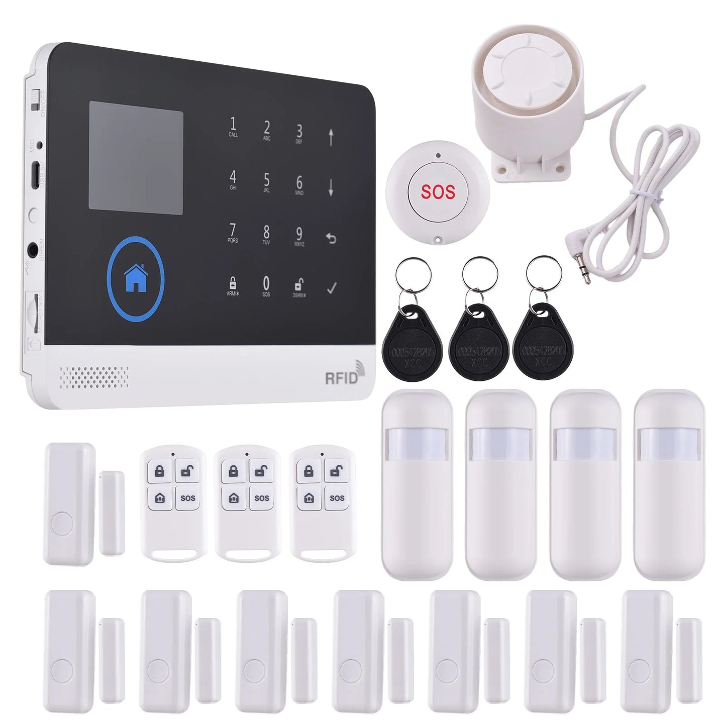 4G WiFi Home Alarm System