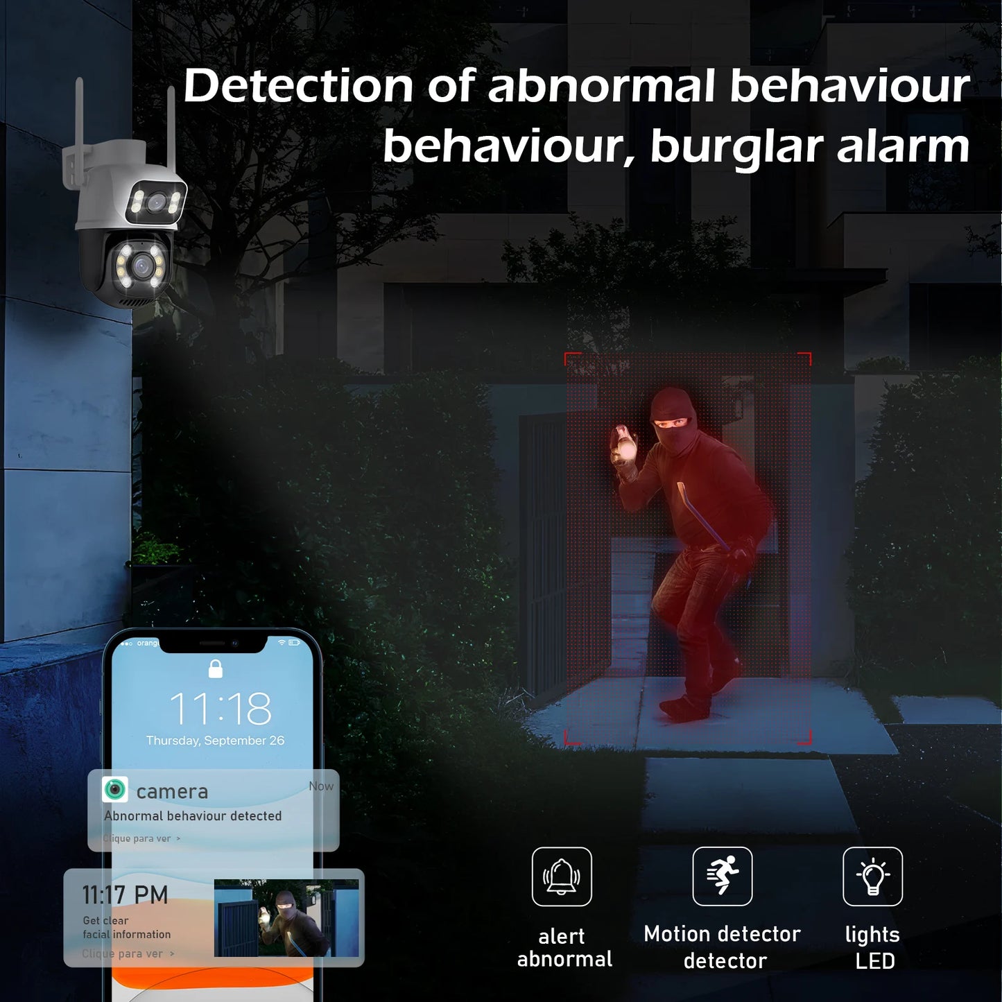 Outdoor WiFi Security Camera