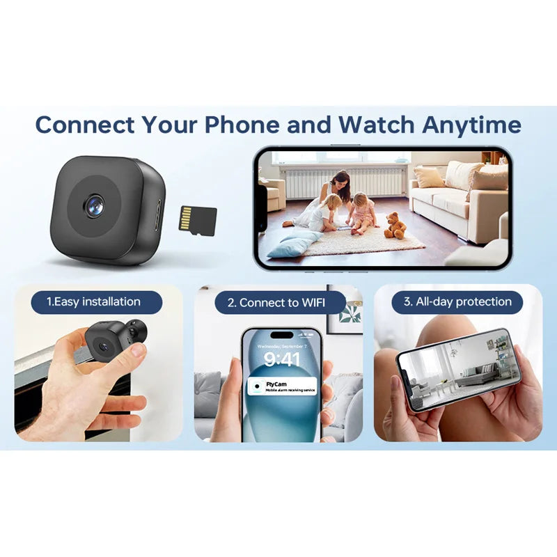 Mini WiFi Security Camera 4MP
